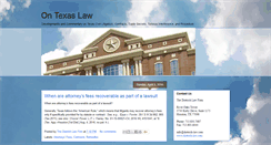 Desktop Screenshot of dietrichlawblog.com